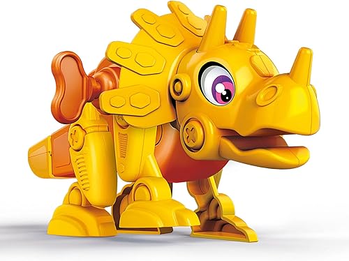 Miniatura 2 de Clementoni 75074 Science & Play Dino Bot Triceratops, educativo y científico, juego de construcción, regalo para niños de 8 años, STEM, robot de