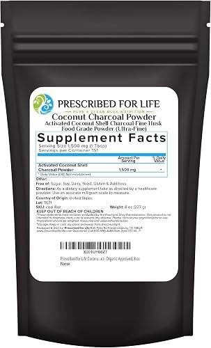 Prescribed Prescribed For Life activated charcoal