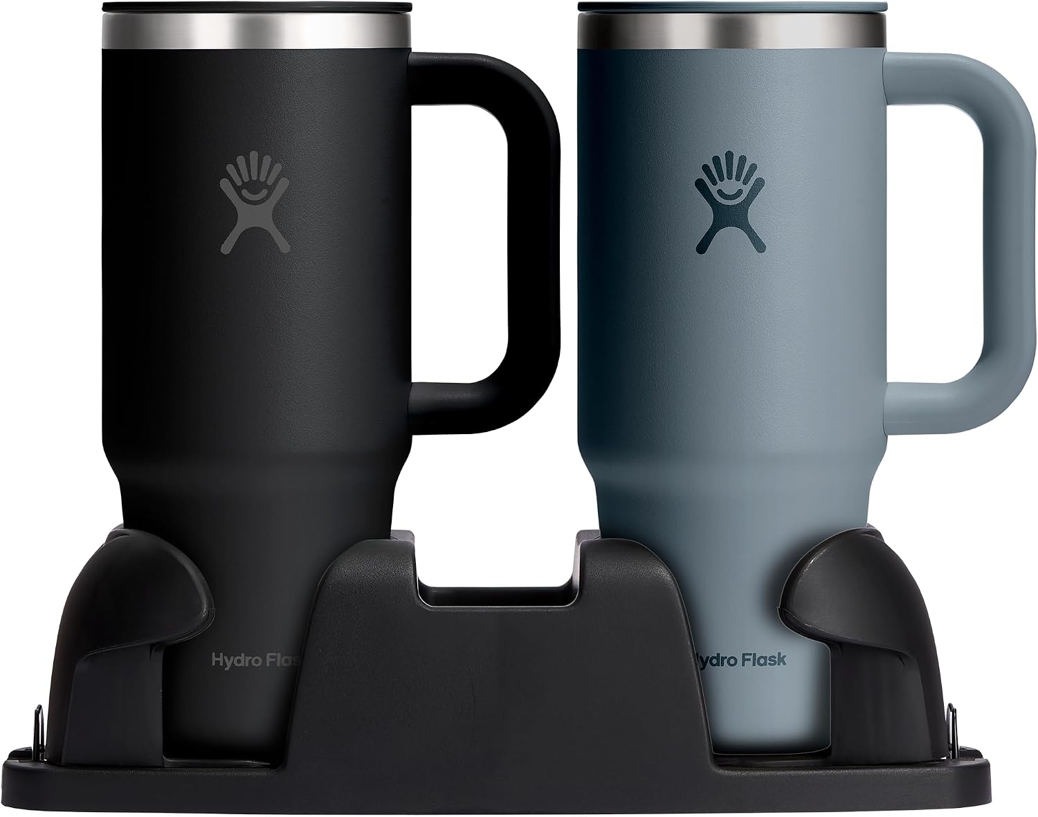 Hydro Flask Coffee Travel Tumbler Mug – Insulated Stainless Steel, Leak Resistant Hot & Iced Coffee Cup 24 Oz Shale Gray