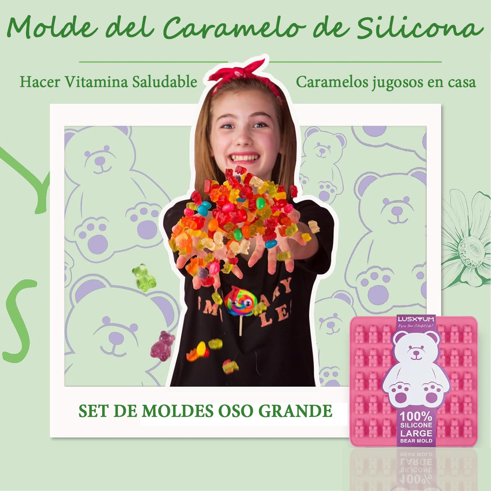 Moldes Para Gominolas De Gelatina Moldes Chocolate Molde De Silicona En Forma De Corazón - Para Chocolate, Cubitos De Hielo O Jabón, 2 Unidades Moldes De Silicona De Corazones Moldes Para Hacer Chocolates