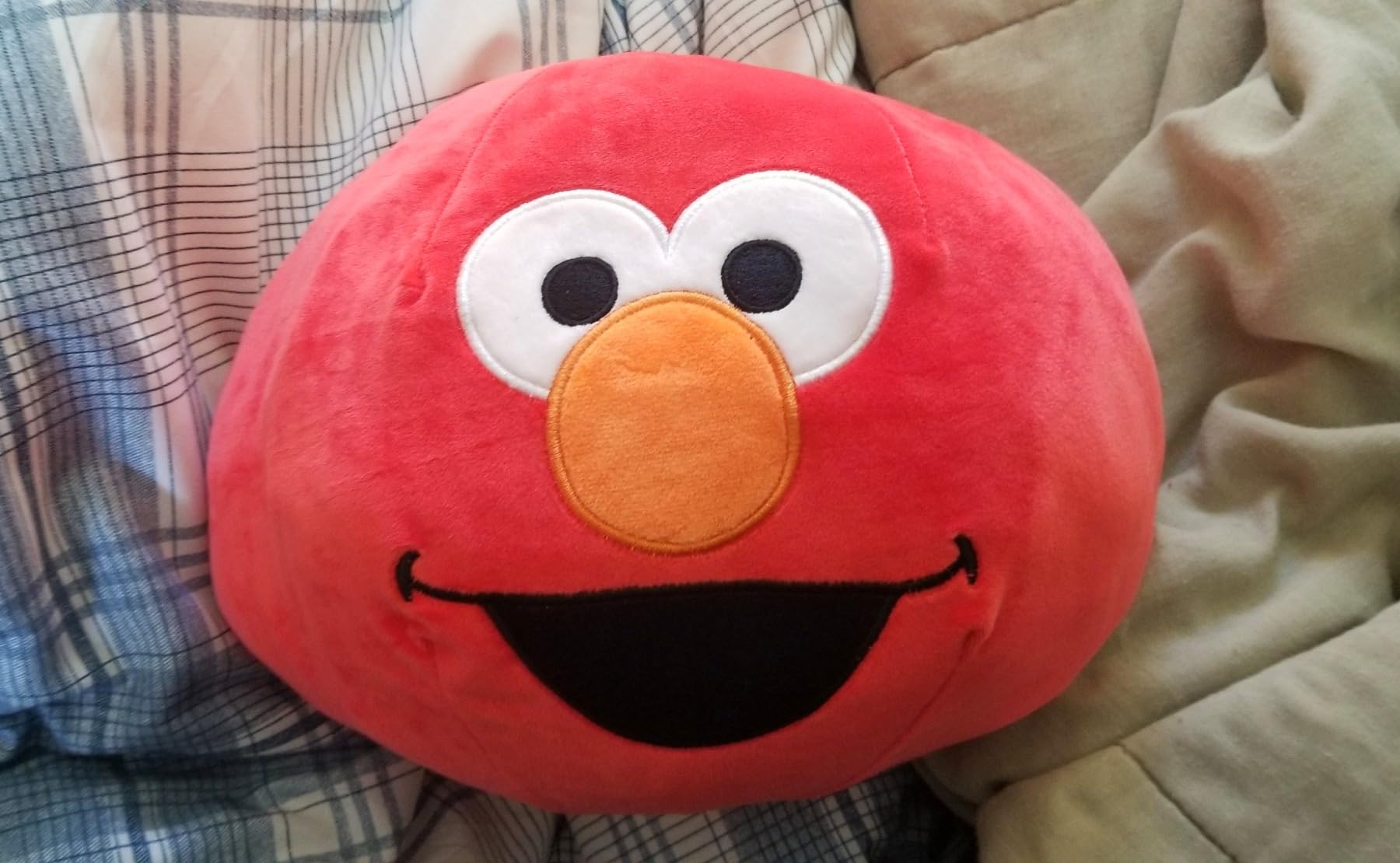 Sesame Street Elmo Adult Snugible | Blanket Hoodie & Pillow