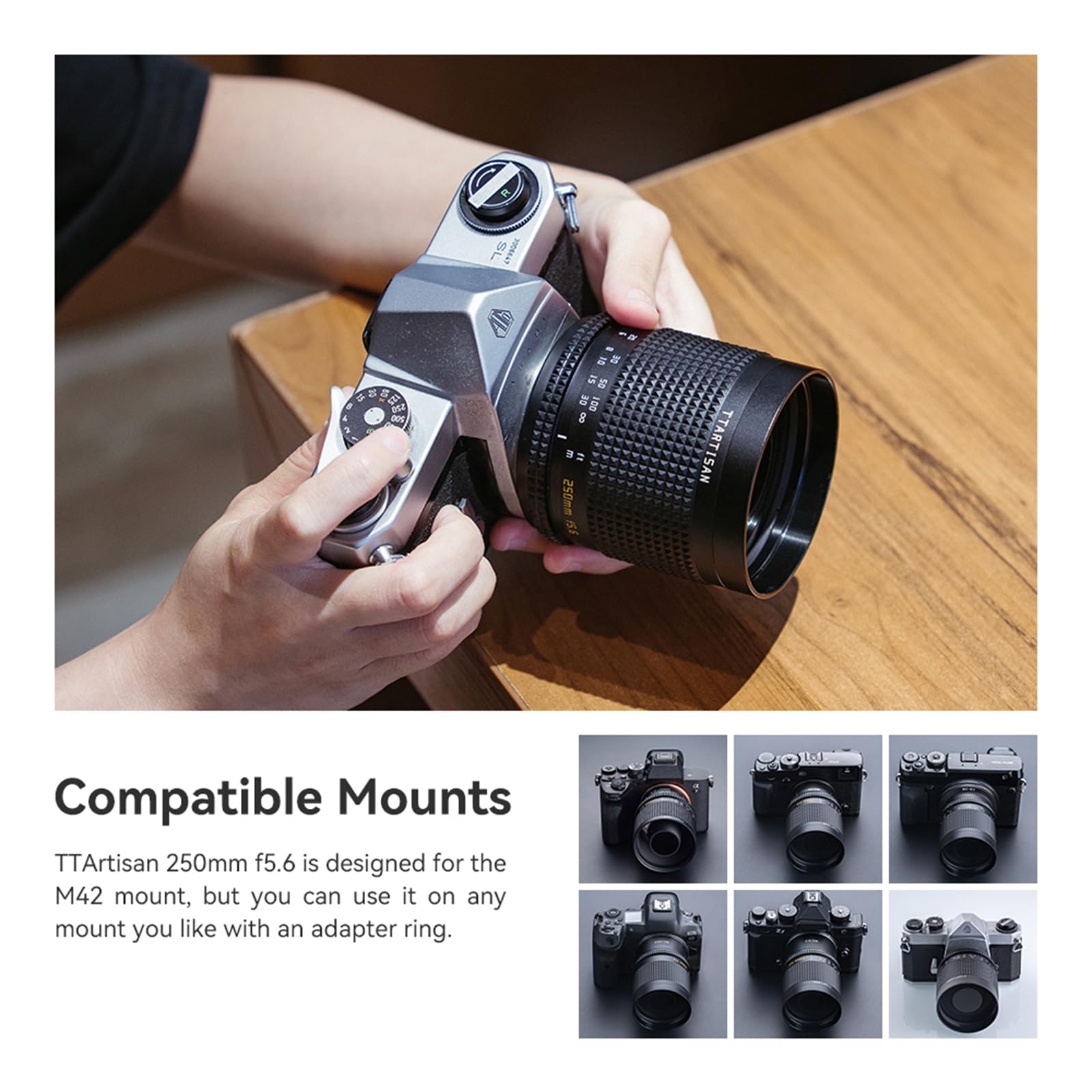 Amazon.com : TTArtisan 250mm f5.6 Reflex Lens Doughnut Bokeh Full