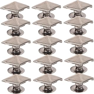 VILLCASE Kit De Unhas Com Rebites Pontiagudos 100 Peças Brincos De Acessórios Para Unhas Roupas Kit De Pregos Para Artesanato Bolsas De Artesanato Punk Bolsas De Latão Roupas