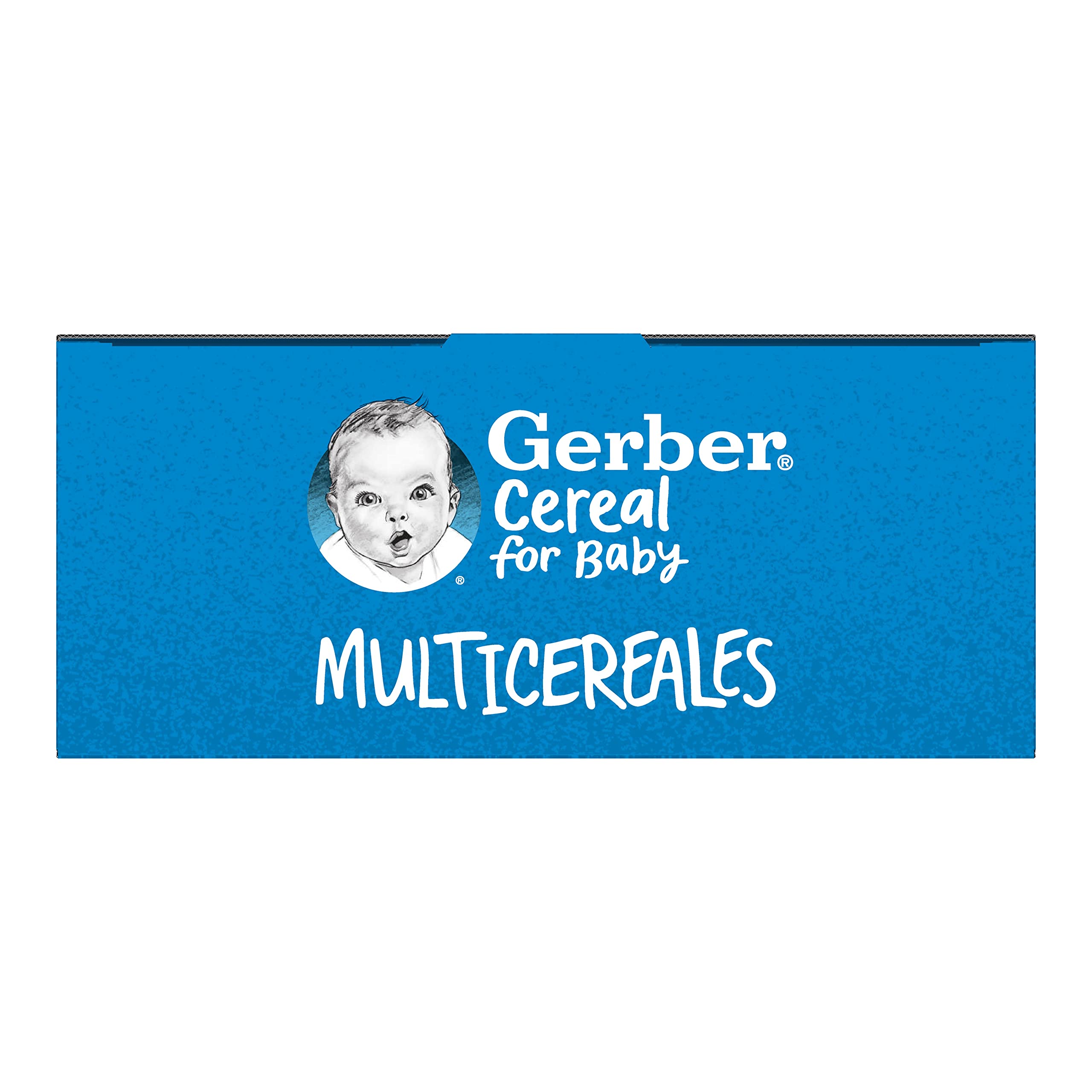 GERBER Multicereales 0% 0%, Papilla de Cereales para Bebés, Paquete 6x270g, a partir de 6 meses