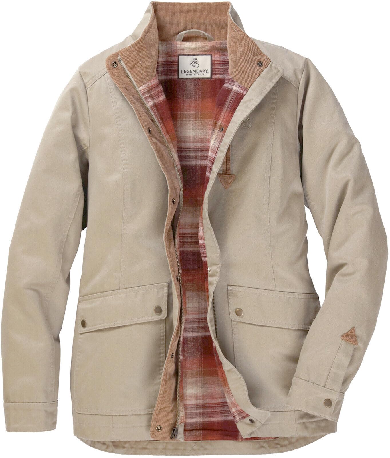 Legendary Whitetails Women's Saddle Country Shirt Jacket, Twig, L