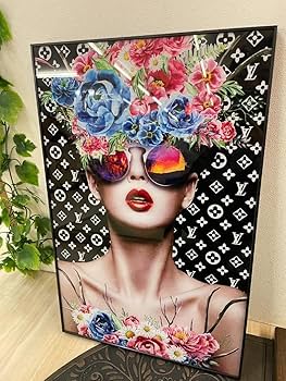 Amazon.co.jp: オマージュアート アートパネル ブランド アート 絵画