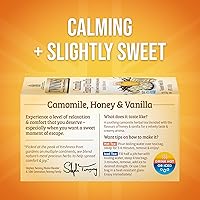Vista 2 de Twinings Pure Camomile & Honey - Bolsas de té de hierbas de manzanilla y miel envueltas individualmente, naturalmente sin cafeína, 20