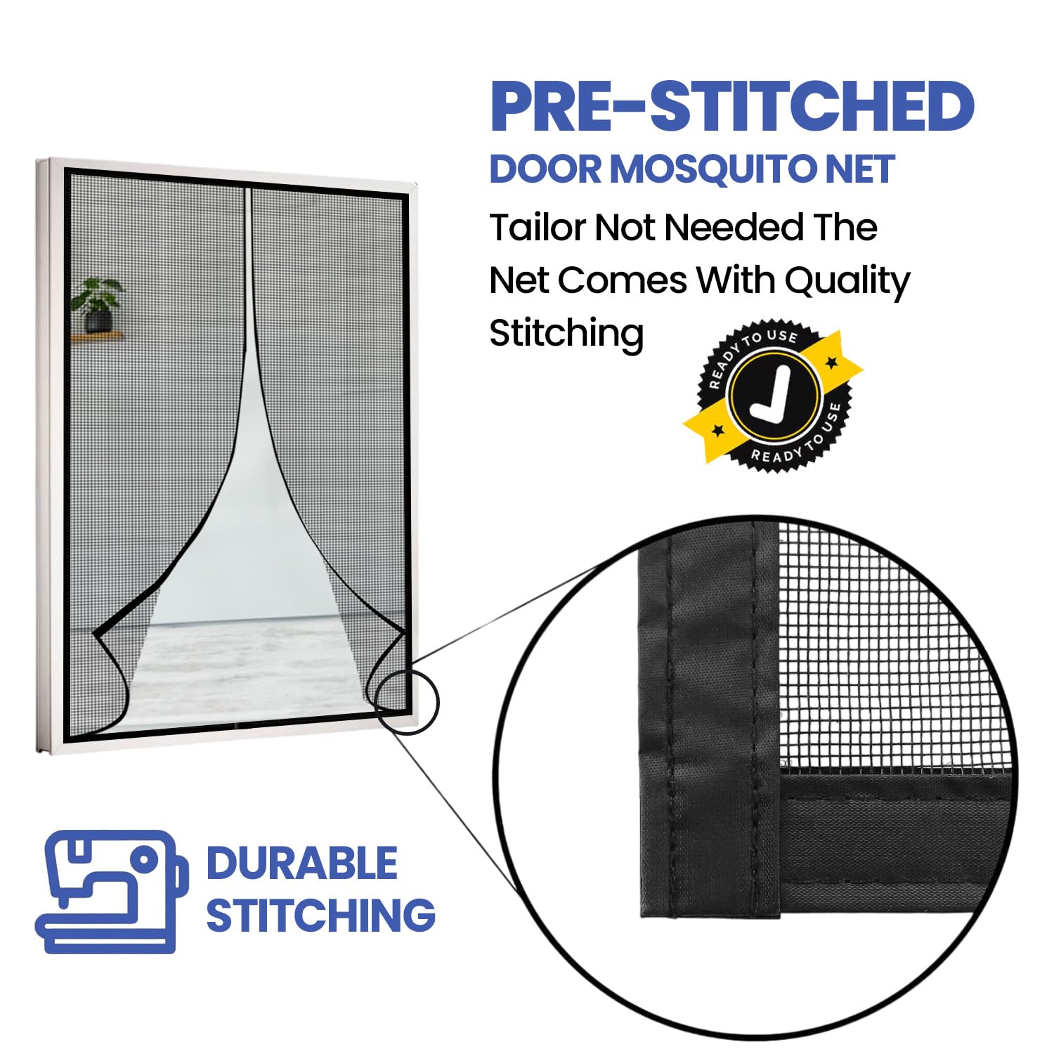Magnetic Mosquito Net - Keep Bugs Out! -3 Magnetic Mosquito Net - Keep Bugs Out! -3