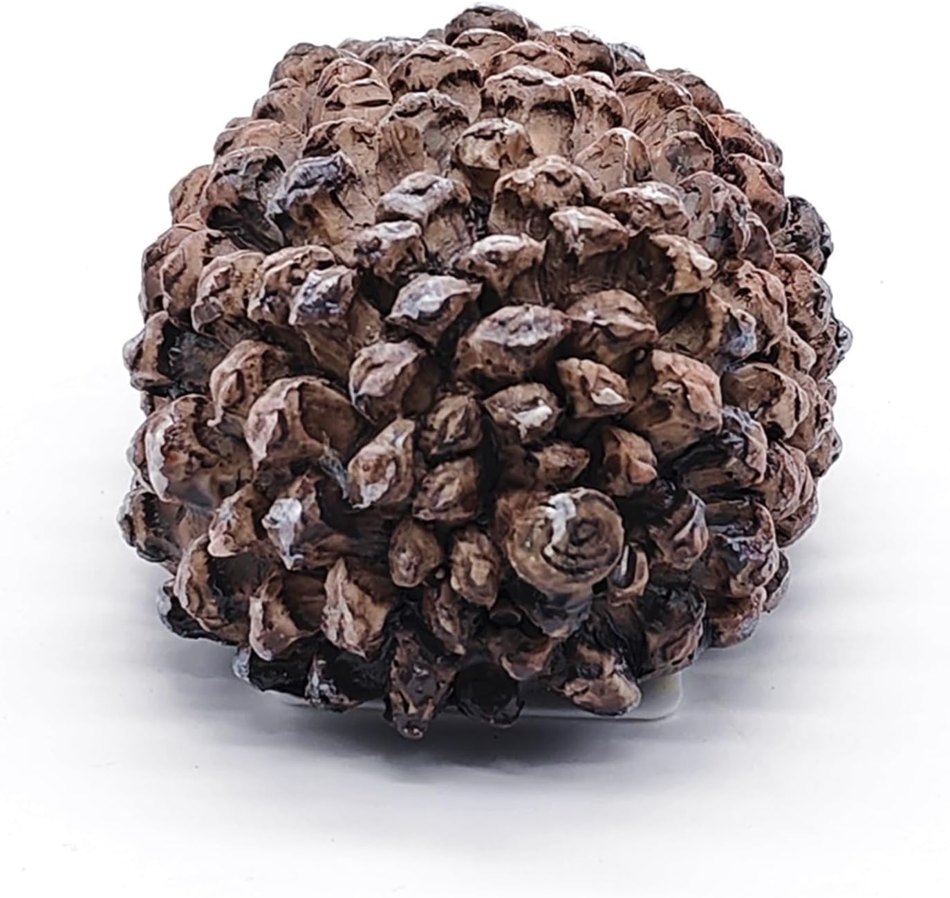 Pine Cone Hide-A-Key Box - Outdoor Secret Key Holder Safe for Yard and House - Realistic Stone Look