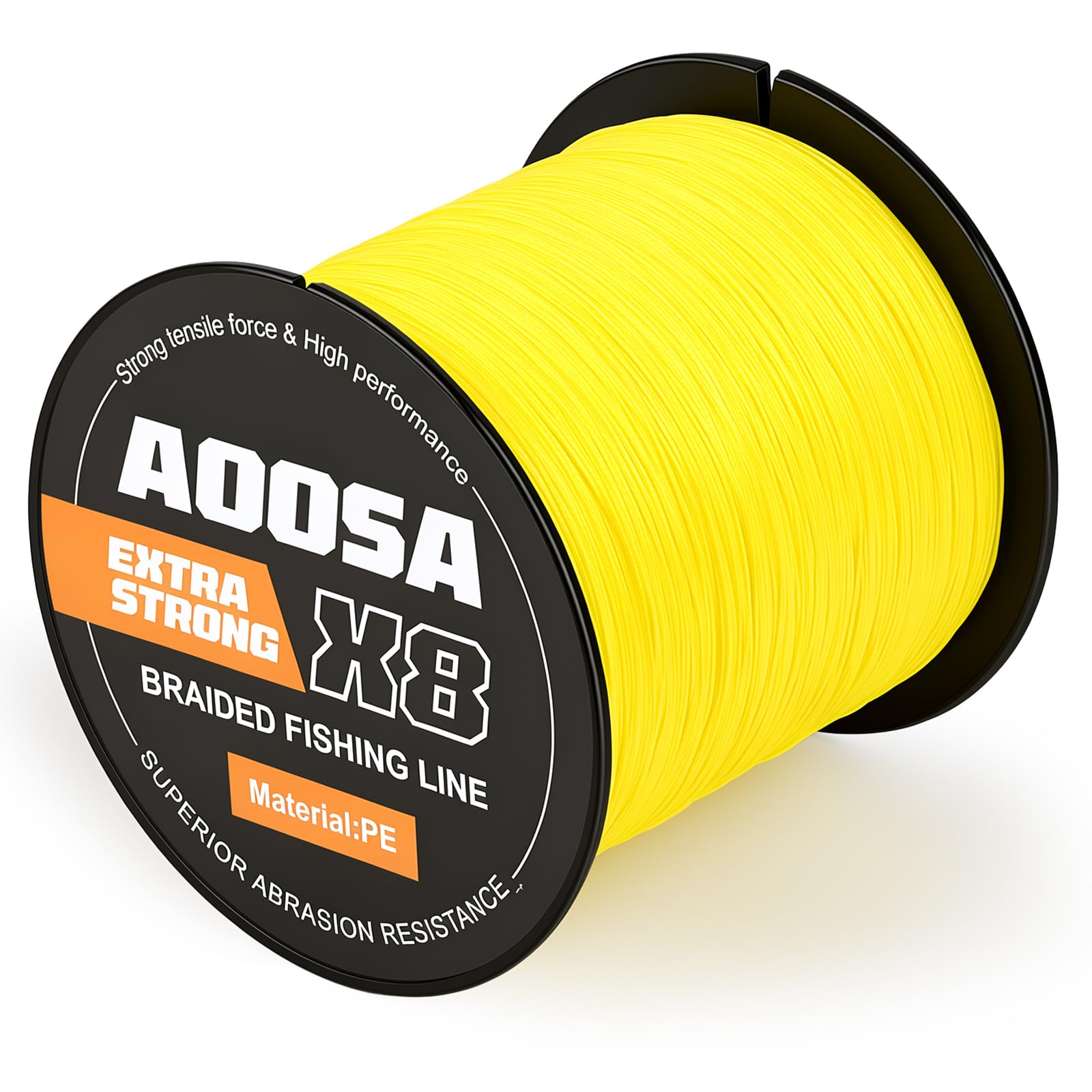 AOOSA 8 Strands Braided Fishing Line, 35LB/15.8KG, 300M