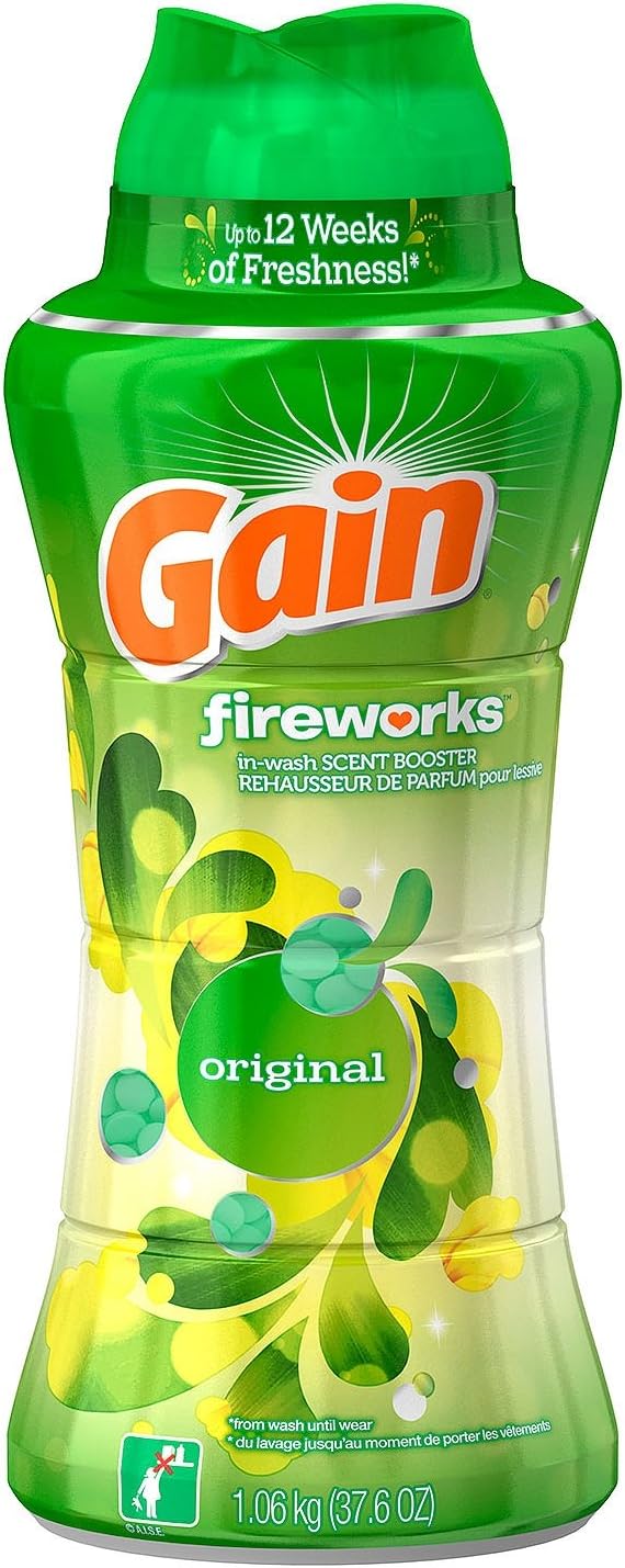 Gain Fireworks In-Wash Scent Booster, Original Scent (37.6 oz.)