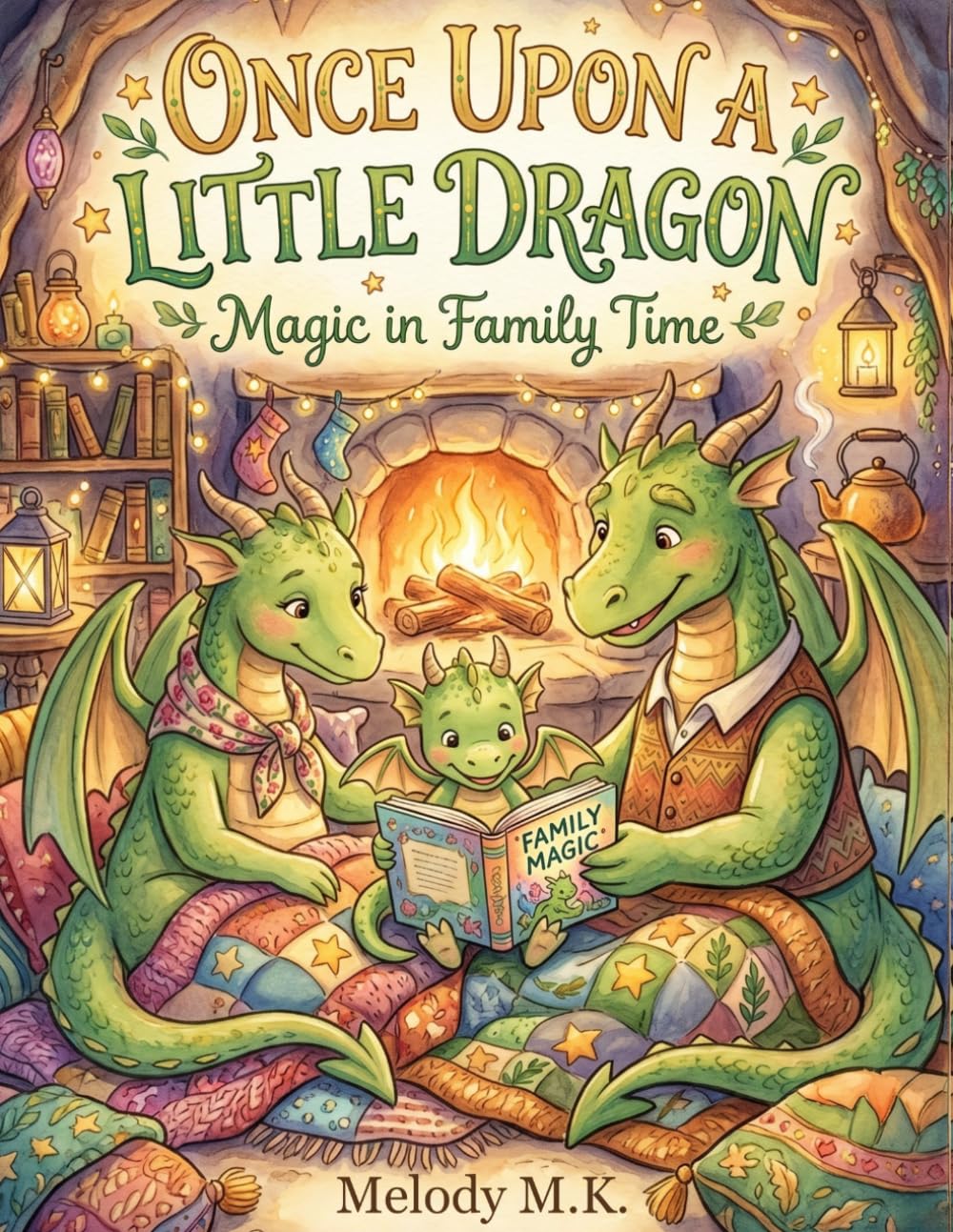 Once Upon a Little Dragon: Magic in Family Time (Once Upon a Little Dragon Coloring Book)