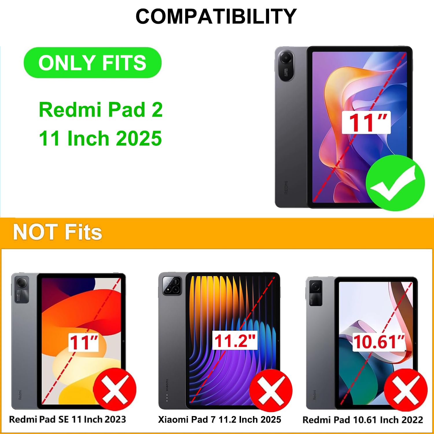 Image secondaire de Clavier Bluetooth Amovible pour Xiaomi Redmi Pad 2 - AZERTY Français