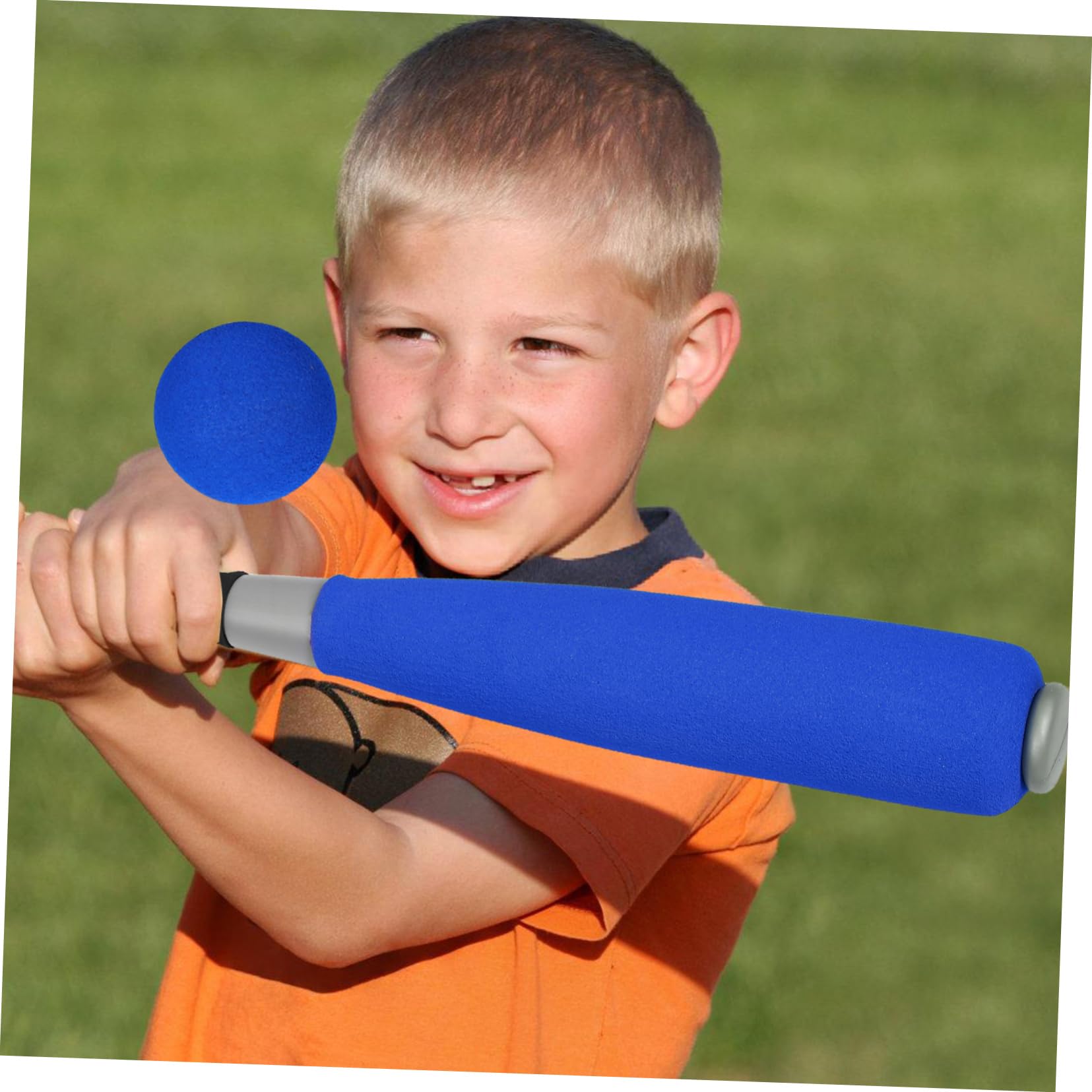 Kit da Baseball per Ragazzo Ragazza Palla Morbida Mazza Ergonomica per Allenamento Sicuro all Aperto Interno Giochi Sportivi per Sviluppare Coordinazione e Divertimento
