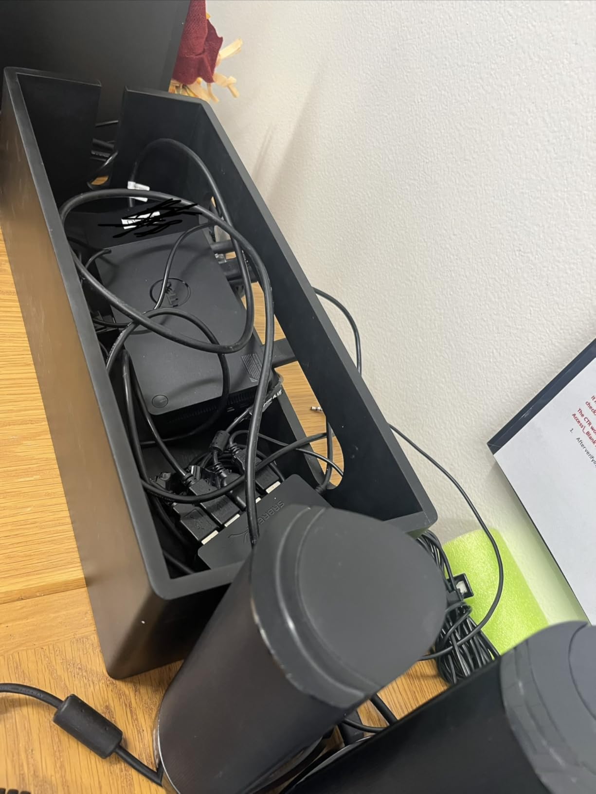 Nature Supplies Real Wooden Cable Management Boxes customer image 1