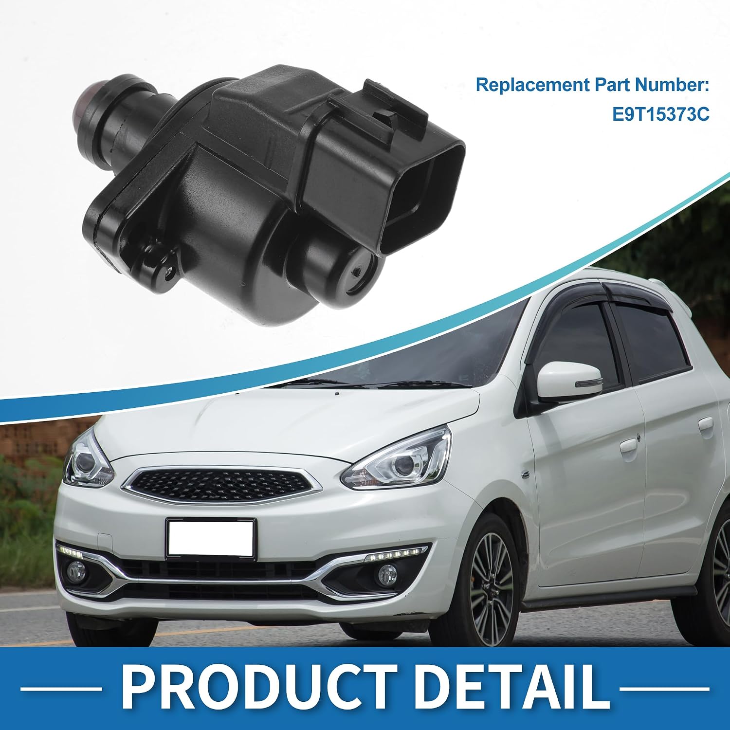 Car Idle Air Control Valve for Mitsubishi Diamante 1997-2004 Replace No.E9T15373C IACV Idle Motor Idle Air Control Valve for Stable Engine Operation