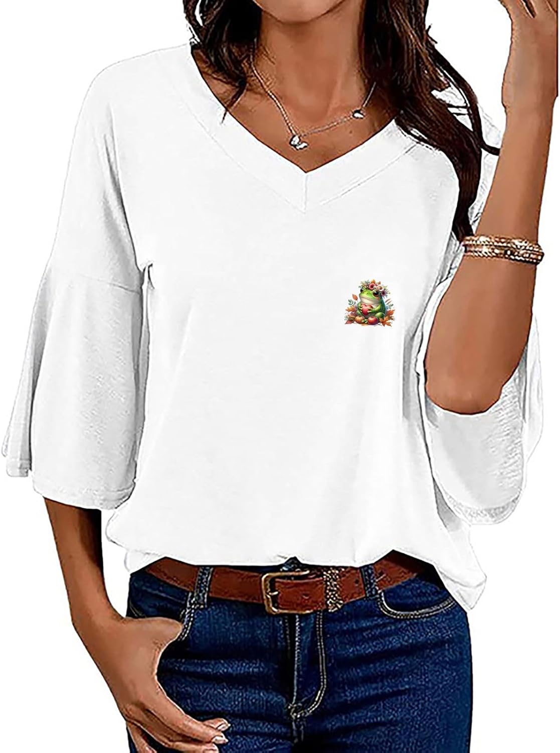 9pcs Autumn Frogs Pumpkin Iron on Decals Heat Transfer Vinyl Sticker Patches Washable Thermal Transfer Appliques DIY Craft Decor for T-Shirt Clothes Pillow Cover - view 2