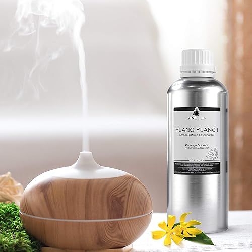 Miniatura 9 de VINEVIDA Ylang Ylang Aceite esencial de 32 onzas  Aroma de aceite de vela sin diluir para hacer velas  Aceite esencial a granel para hacer jabón