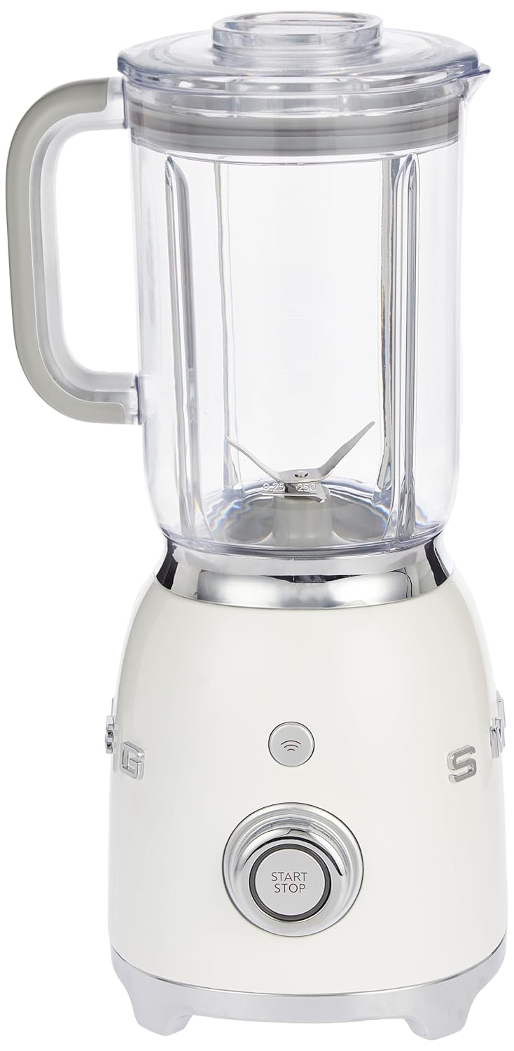 BLF01WHUK Retro 50's Style Jug Blender with Stainless Steel Blades