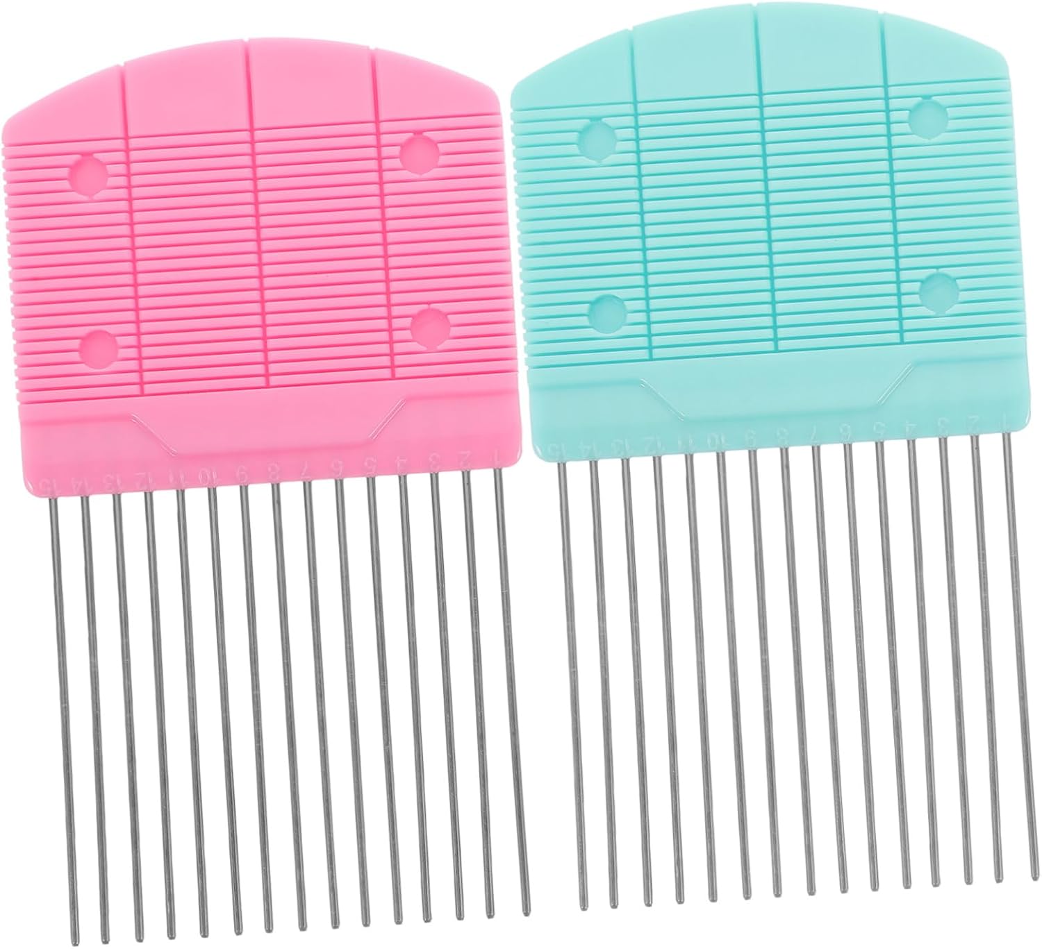 Gogogmee 2pcs Quilling Combs for Paper Crafting DIY Quilling Tool User Friendly Craft Supplies for Beginners Present Ideas for Craft Lovers