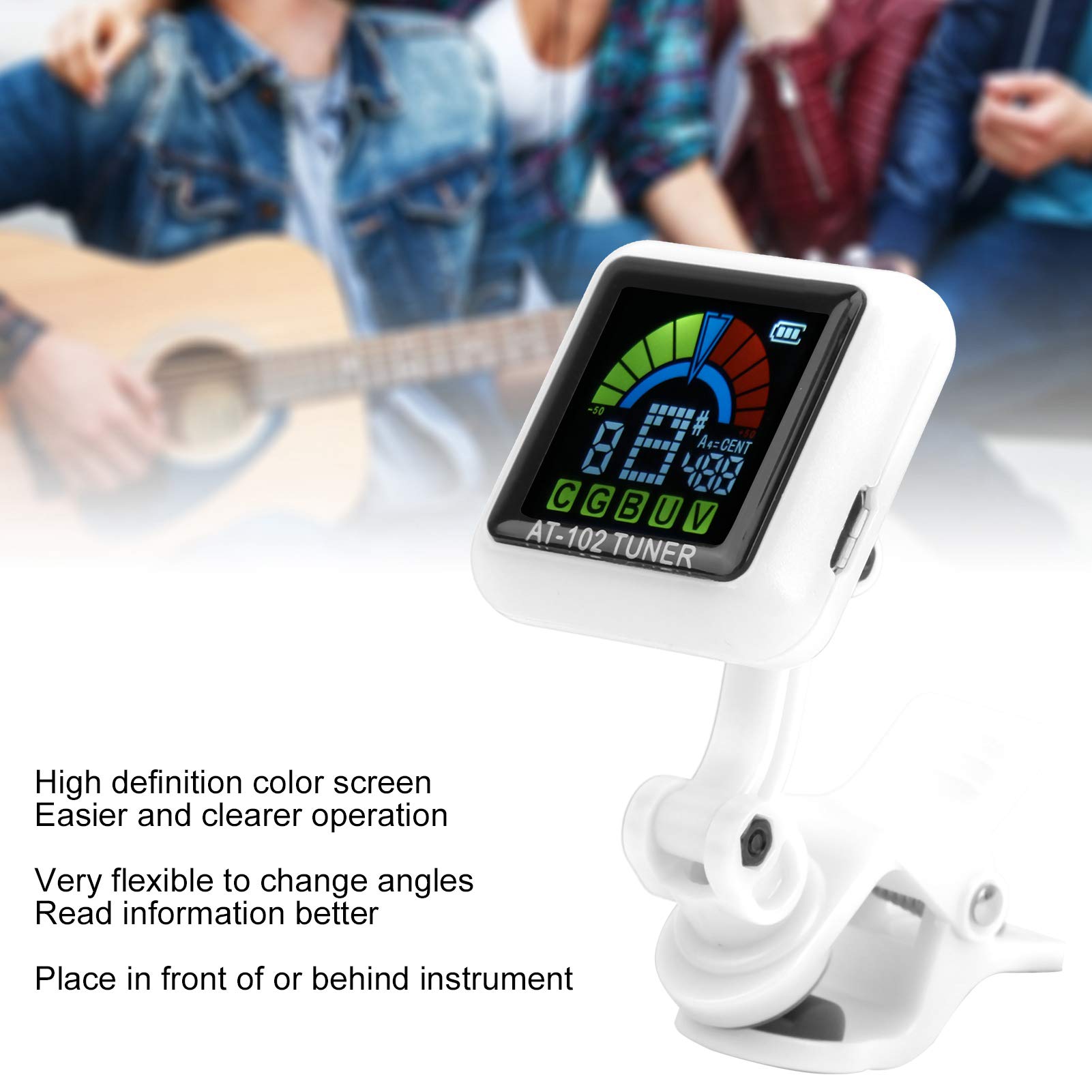 Accordeur De Guitare à Clipser U2013 Accordeurs Numériques Pour