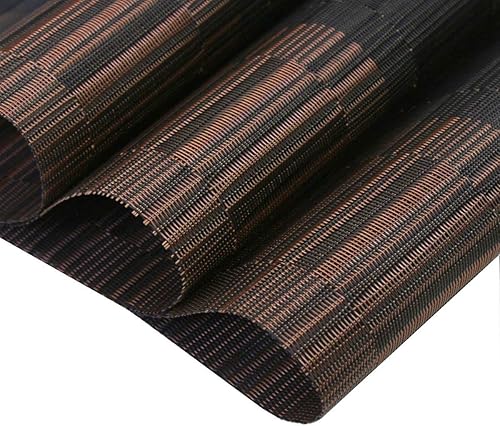 Miniatura 4 de Butterfly Spring Elegante juego de 6 manteles individuales de vinilo lavables fáciles de limpiar, antideslizantes, resistentes al calor, para mesa