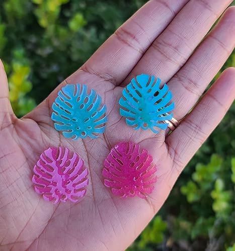 Miniatura 2 de Monstera Silicone Mold - Leaf Silicone Mold - Mold for Earrings - Jewelry Making - Monstera Delicious - Mold for Resin - Mold for Keychain