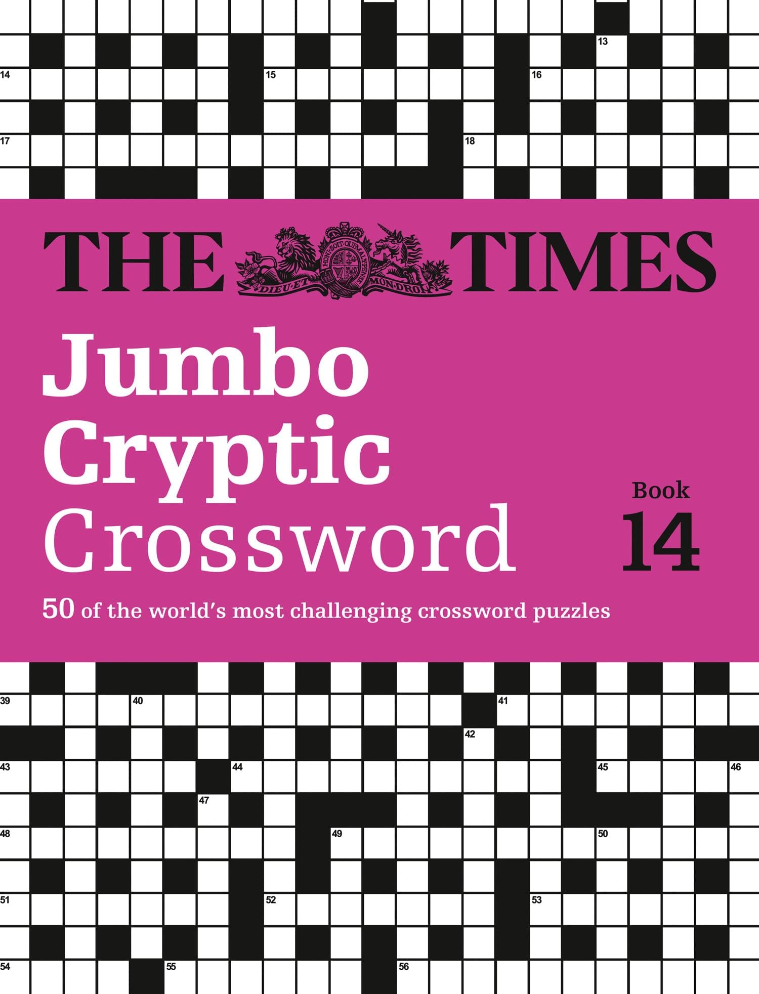 The Times Jumbo Cryptic Crossword Book 14: 50 of the World's Most Challenging Crossword Puzzles (Times Crosswords)