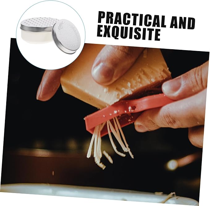 Rallador con Contenedor PRETYZOOM Acero Inoxidable Cocina miniatura 8