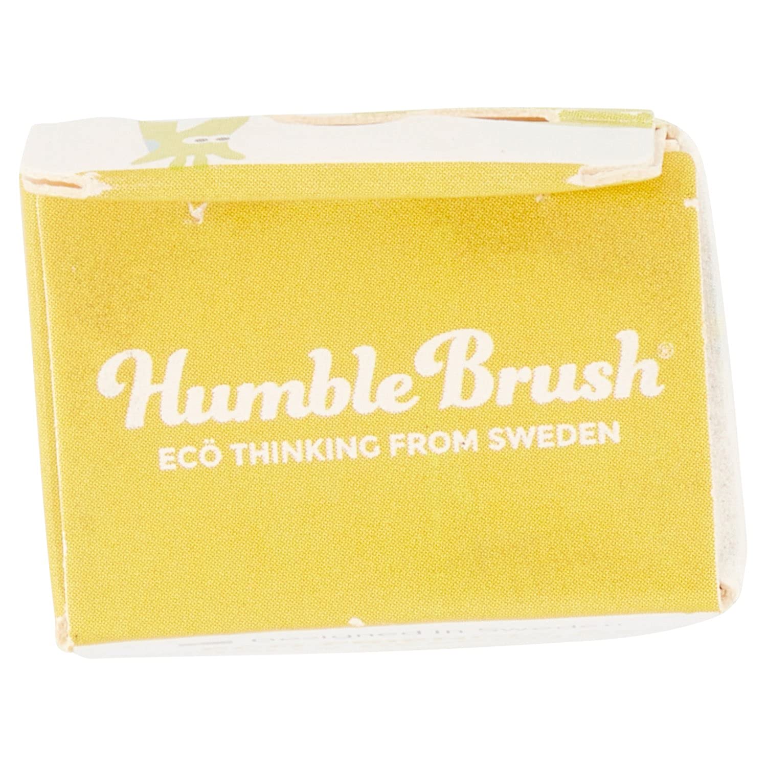 The Humble Co. Brush Çocuk Bambu Diş Fırçası Ultra Soft Sarı 1 Paket(1 x 0.1 g) (3 paketi)