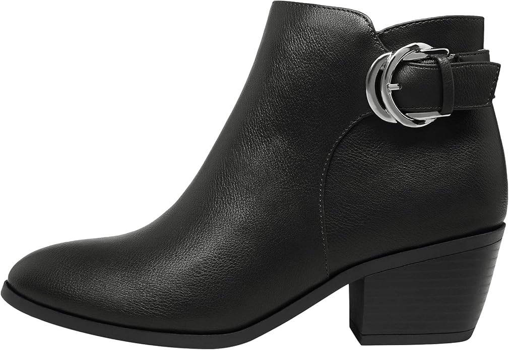 DREAM PAIRS Womens Booties Zipper