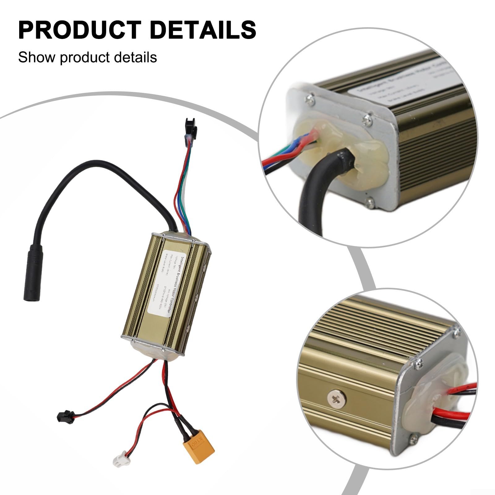 Controller motore 36 V 15 A per scooter elettrico da 8 pollici S1 S3 S4, ricambio ad alte prestazioni, struttura in metallo e plastica, per uso privato
