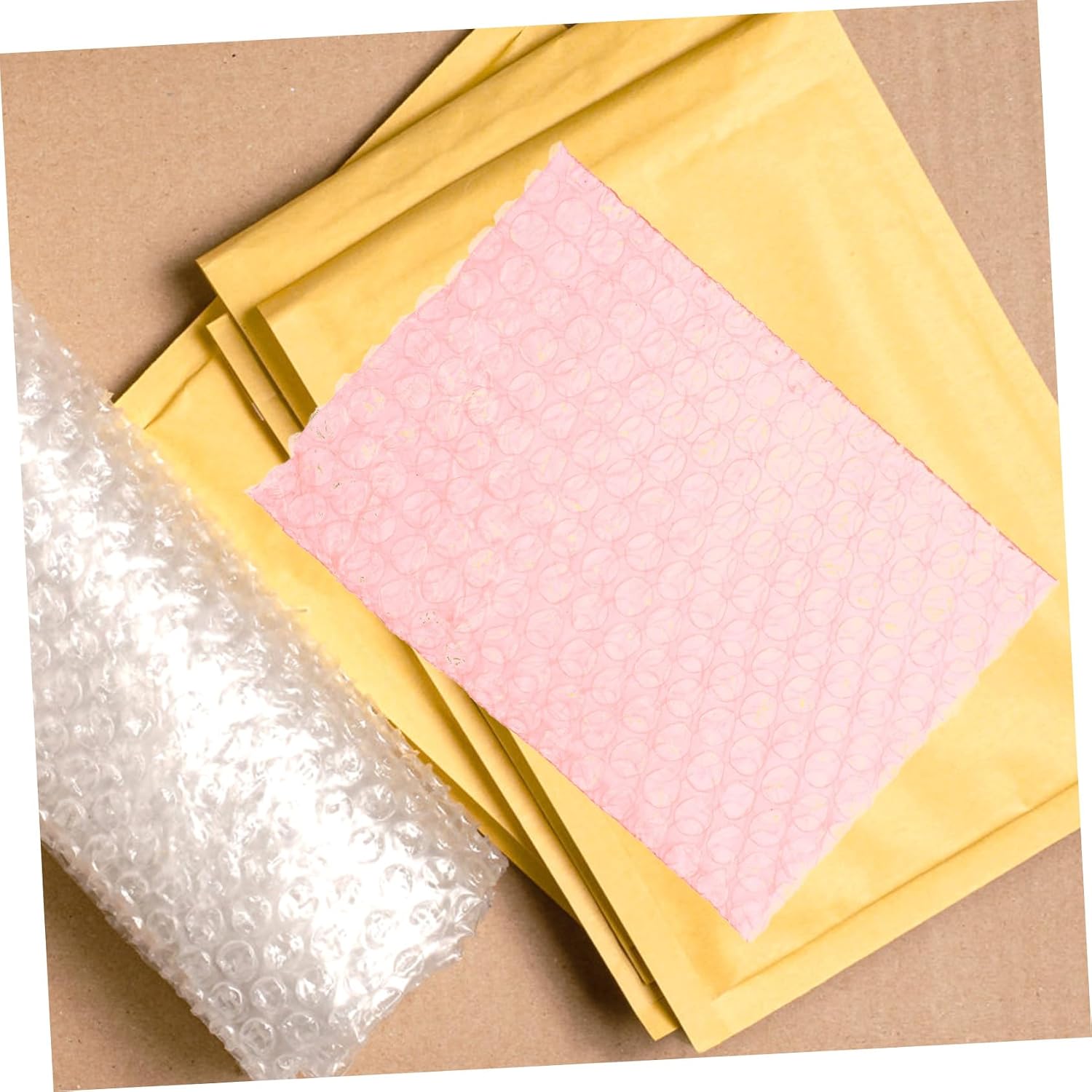 MAGICLULU 100PCS Protective Bubble Pouches Thick Bubble Bags for Shipping Packaging and Storage