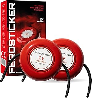 Small Automatic Fire Extinguisher - Compact, Non-Toxic & Maintenance-Free Fire Protection for Ships, Large Electric Panels, Tractors, Harvesters, Industrial Machinery (2 Pack)
