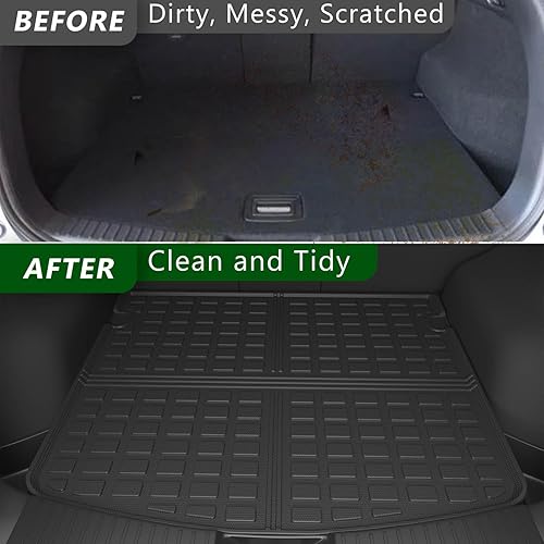 Miniatura 3 de Alfombrilla de carga compatible con Mazda CX-5 2023 2024 2024, alfombrilla de maletero TPE para todo tipo de clima, repuesto para accesorios Mazda