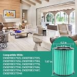 Cartridge Filter for Craftsman CMXZVBE38753 fit CRAFTSMAN 38753 HEPA Media Wet/Dry Vac Filter for 5 to 20 Gallon shop vacuums 9-38753-2 Pack