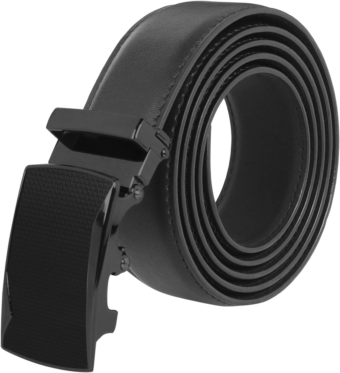 Labnoft Men's Leather Auto Lock Belt