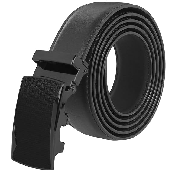 Labnoft Mens Leather Auto Lock Belt