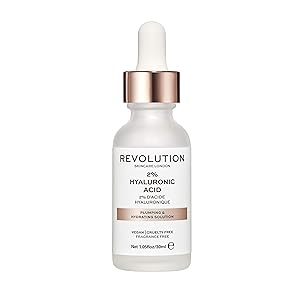 Revolution Skincare Hyaluronic Acid Serum - Buy on Amazon UK - best hyaluronic acid serum uk