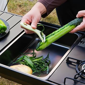 Outdoor Sink Multipurpose, Dish Tub, Basin, Dishpan | Small Kitchen Sink Laundry Picnic Indoor Travel BBQ