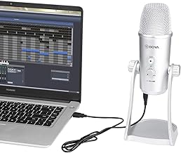 Boya Mic BOYA BY-PM700SP USB Condenser Microphone for iOS, Android, Windows, Mac, for Recording, Broadcasting, Padcasting