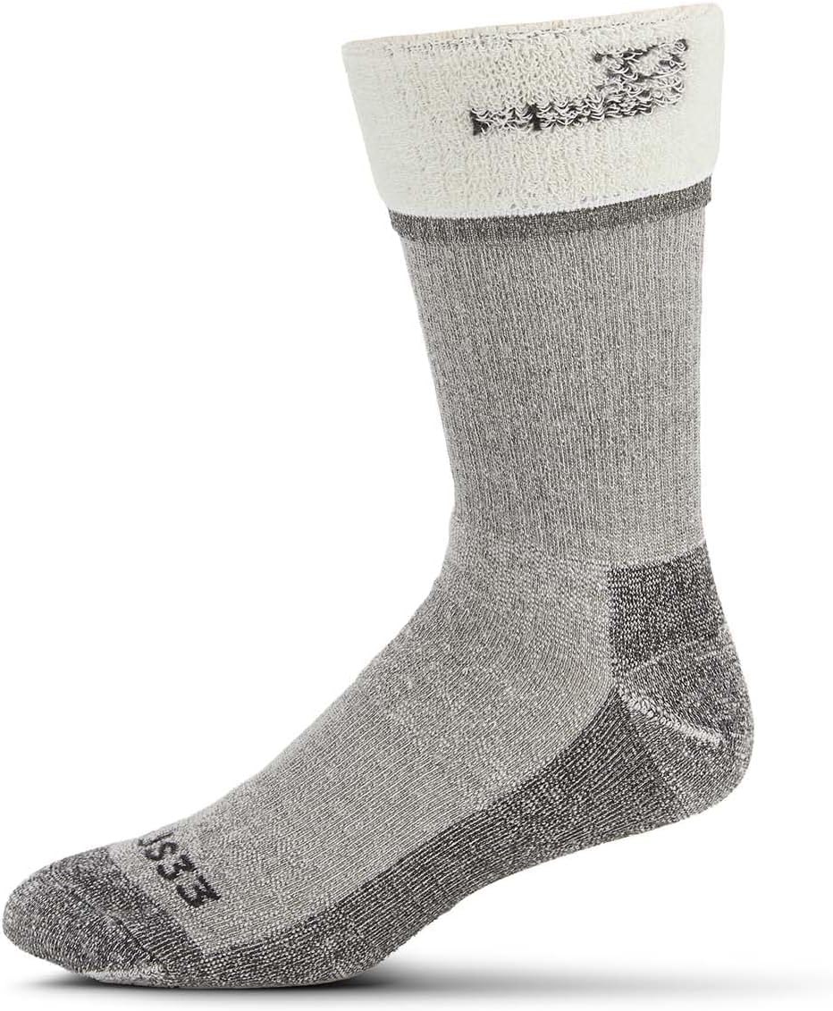 USA Made - Heavyweight Over the Calf Merino Wool Socks - Ski and Snowboard Socks - Mountain Heritage