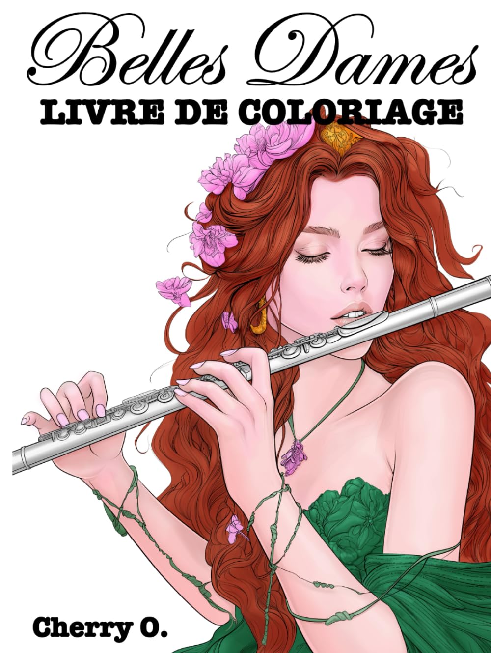 Livre de coloriage haut de gamme Belles Dames et ses 40 illustrations originales