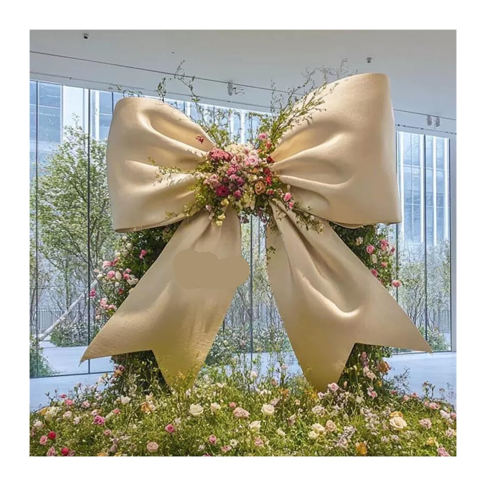MFESFCS Giant Bow Decorations Oversized Giant Bow Decor For Wedding Birthday Party Photo Props Shop Window Decor(K1.2mX1.6m)