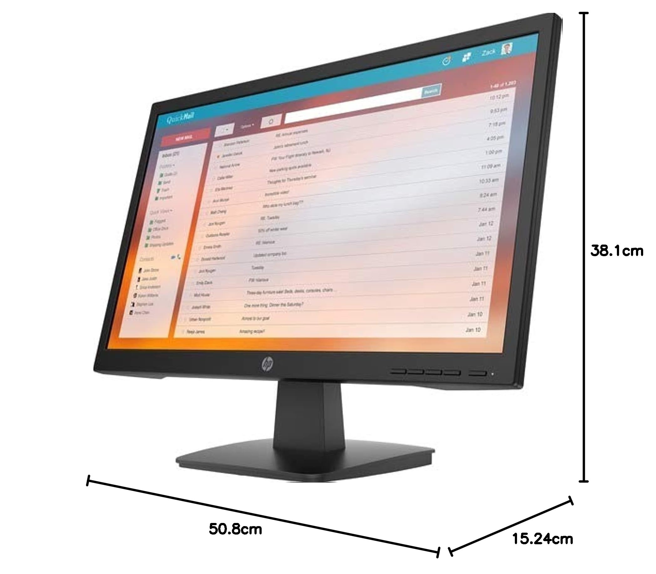 Amazon.co.jp: HP P22v G4 21.5インチ フルHD LED LCDモニター - 16:9