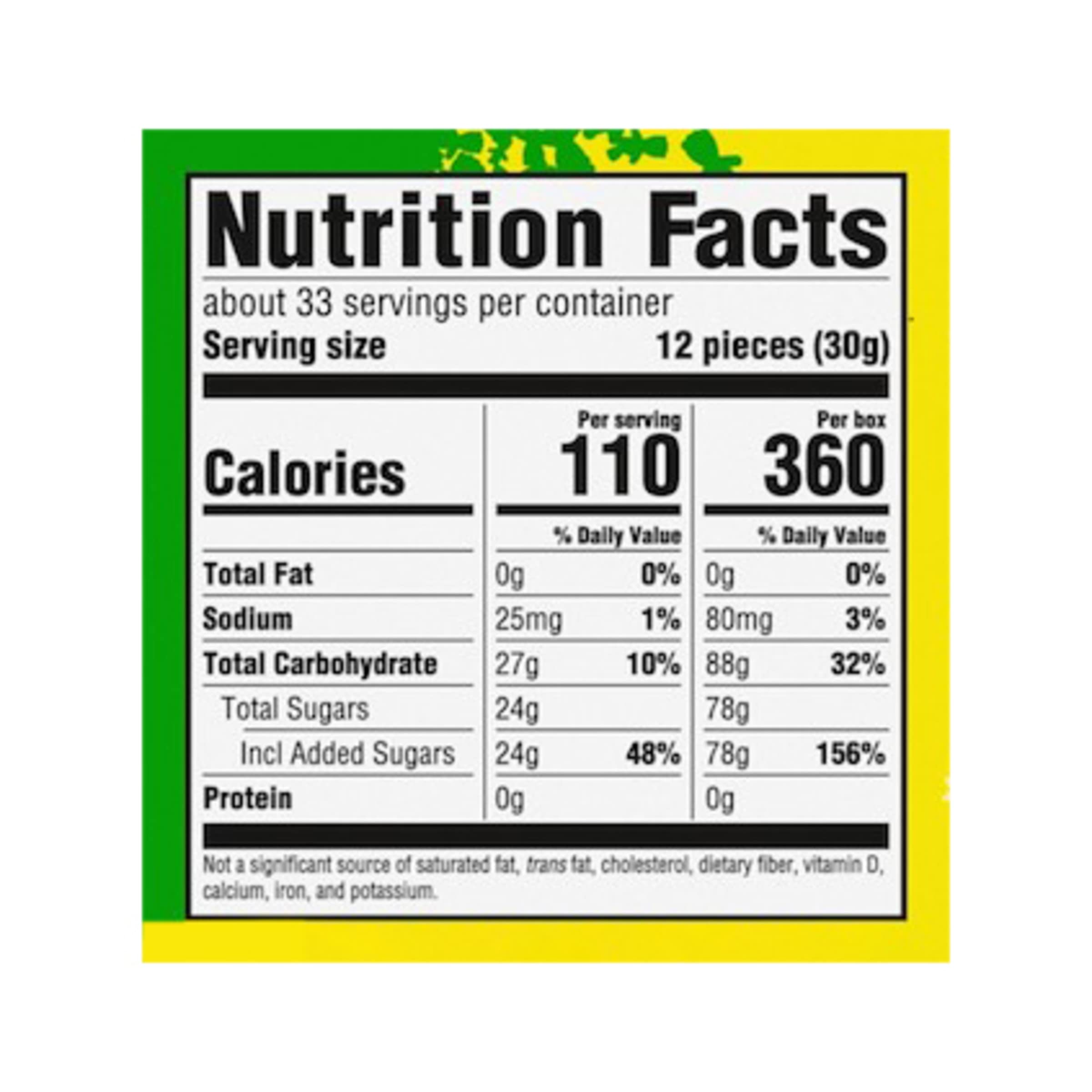Sour Patch Kids Mixed-Fruit / 3.5 oz (Pack of 20) / Multicolor Sour Candy