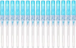 Piercing Needles,15PCS 22G IV Catheter Needles 22 Gauge Disposable Stainless Steel Hollow Piercing Needles