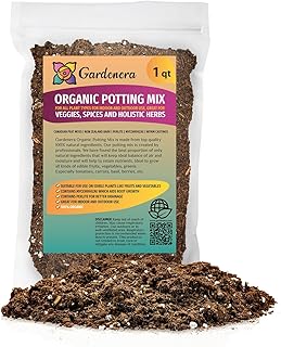 GARDENERA Organic Potting Mix for Plants