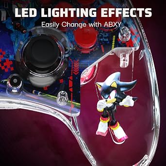 PDP REALMz Wireless Controller: Sonic Shadow Space Colony Nintendo Switch 2