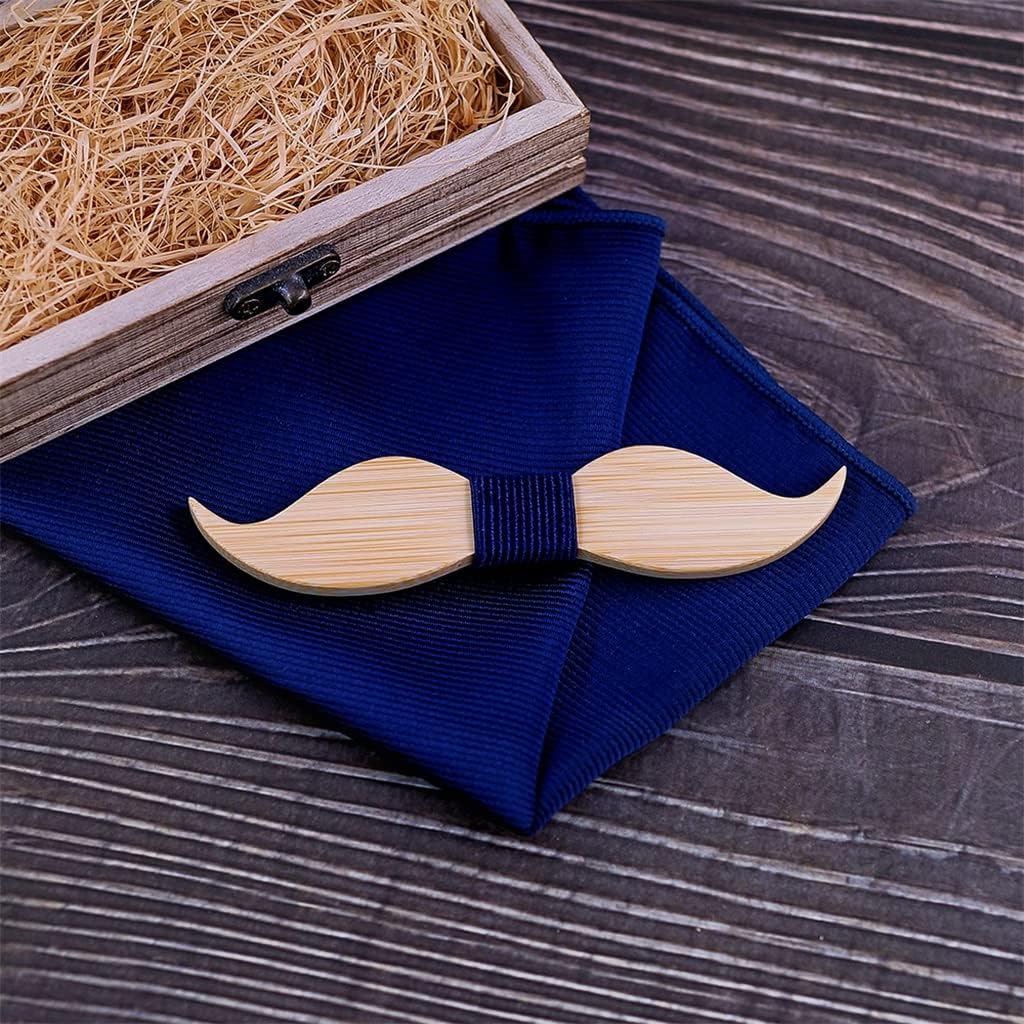 Wooden Bow Tie Handmade Beard Men Wedding Party Accessories